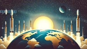 DALL·E-2024-12-03-14.57.44-A-realistic-banner-image-showing-the-bottom-half-of-Earth-from-space-with-the-sun-rising-in-the-background-casting-a-soft-golden-illumination-across-.webp