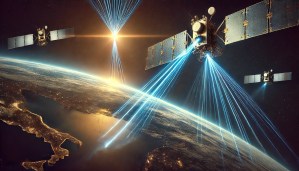 DALL·E-2024-12-04-09.46.23-A-futuristic-and-dynamic-banner-image-for-an-article-on-deep-tech-in-space-communications.-The-scene-shows-two-lasers-transmitting-data-via-satellite-.webp