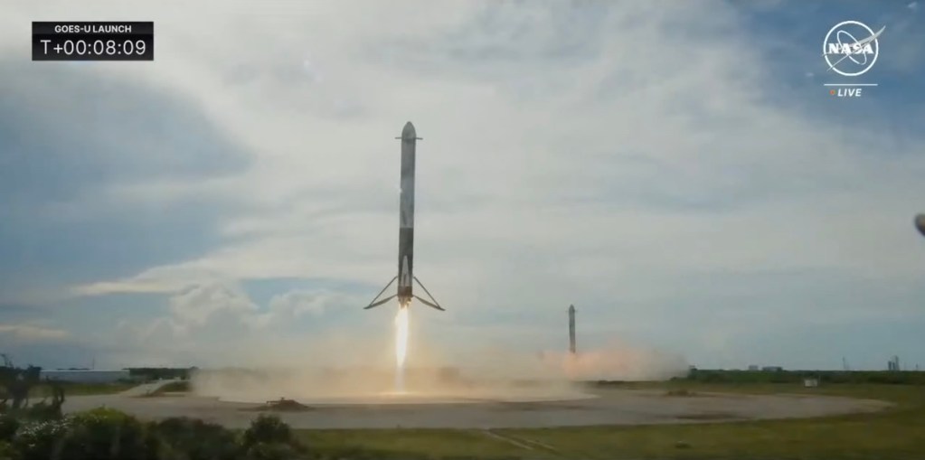 Falcon Heavy landings