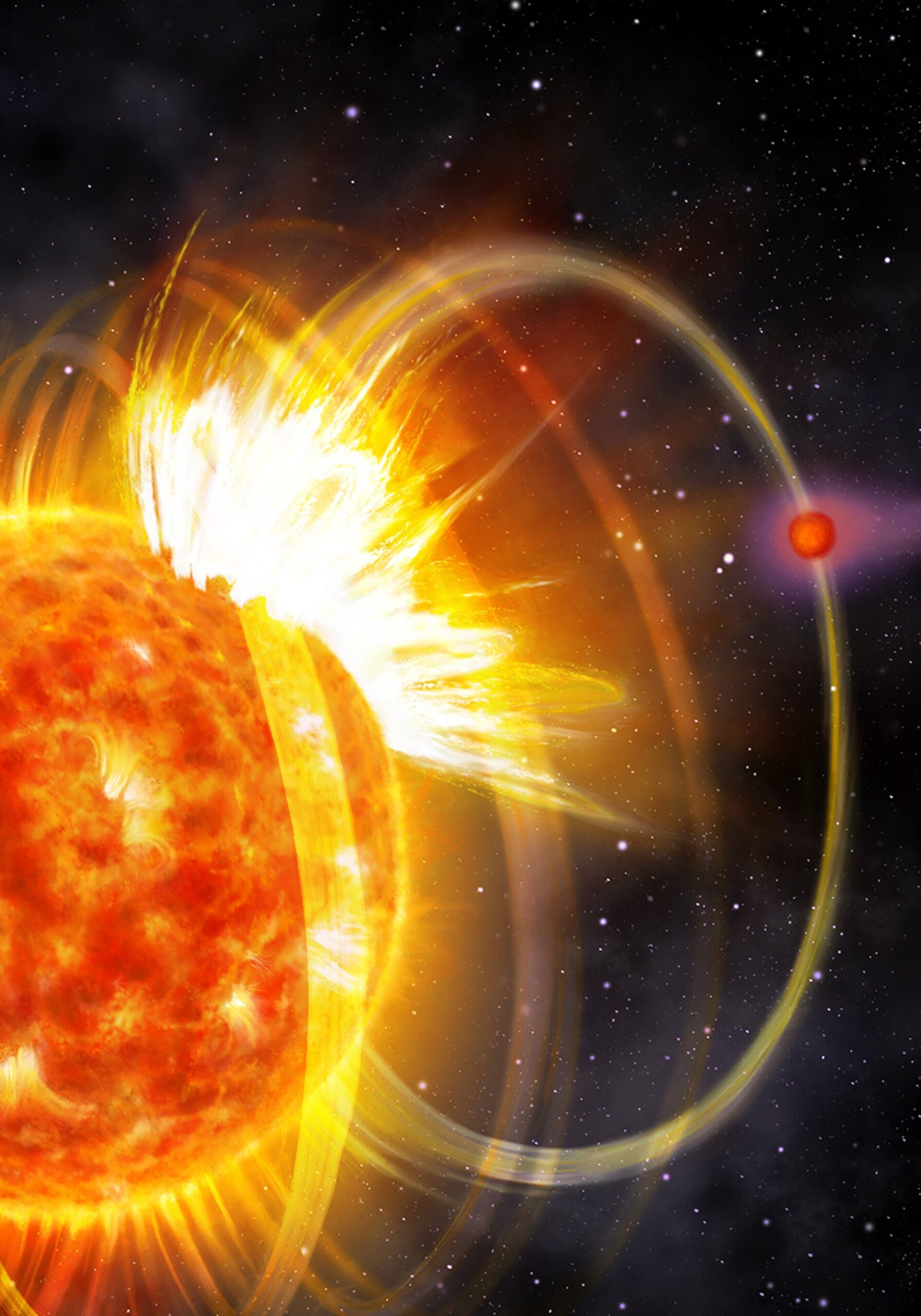 Exoplanet_HIP_67522_b_triggers_flares_from_its_host_star_artist_s_impression_pillars_20250702_174307.jpg