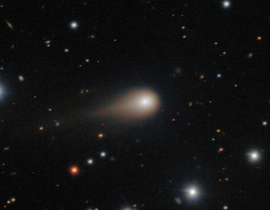 A deep image of interstellar Comet 3I/ATLAS captured by the Gemini Multi-Object Spectrograph (GMOS) on Gemini South at Cerro Pachón in Chile (Credit : International Gemini Observatory)