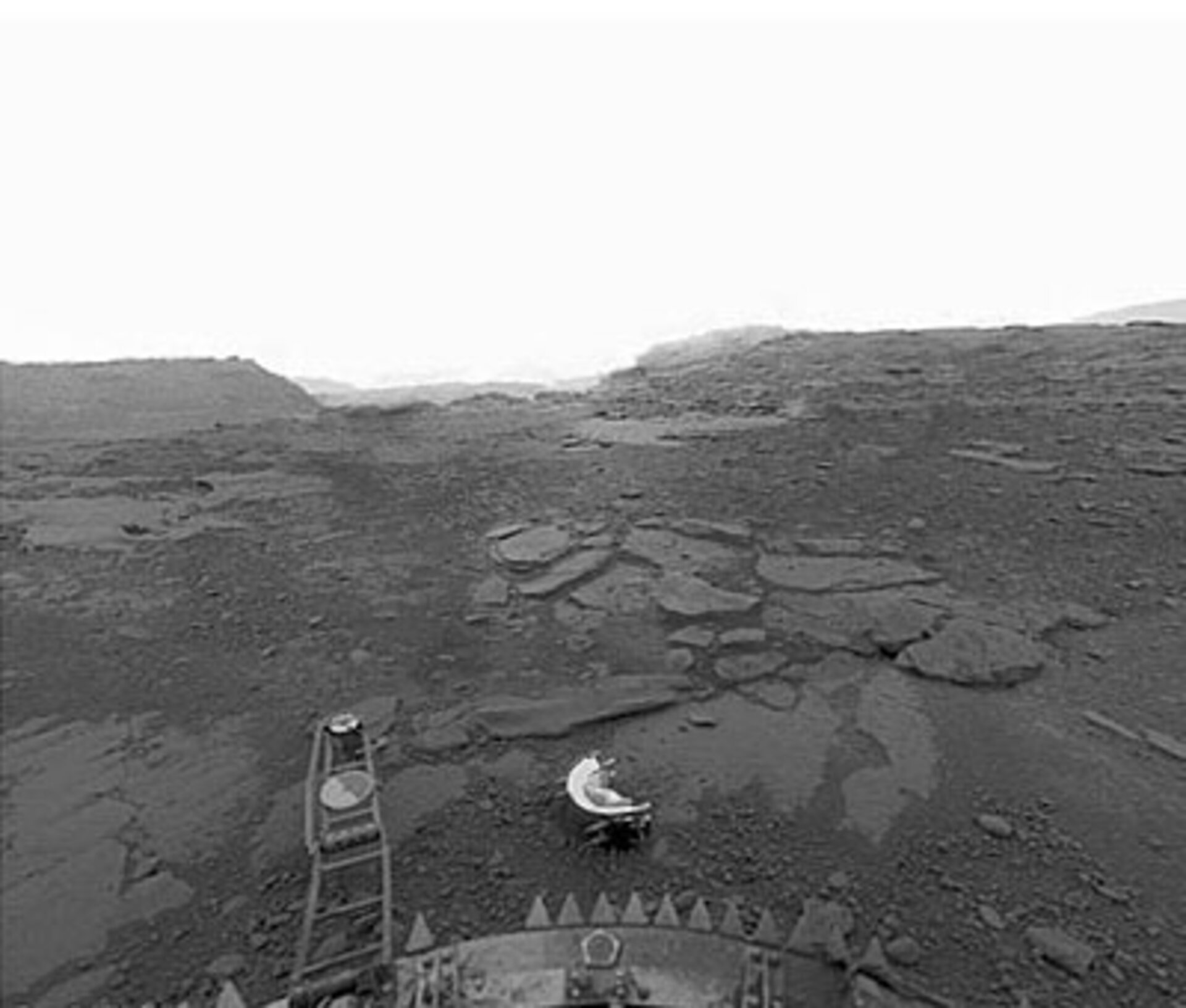 Surface of Venus, as seen by Venera 13. Credit - Venera 13/Don P.Mitchell