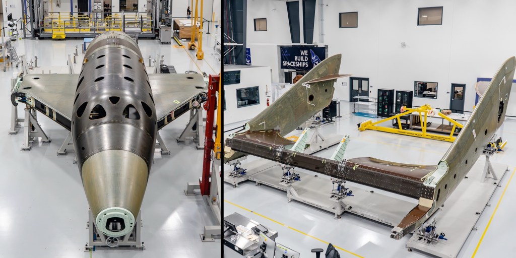 Virgin Galactic spaceplane