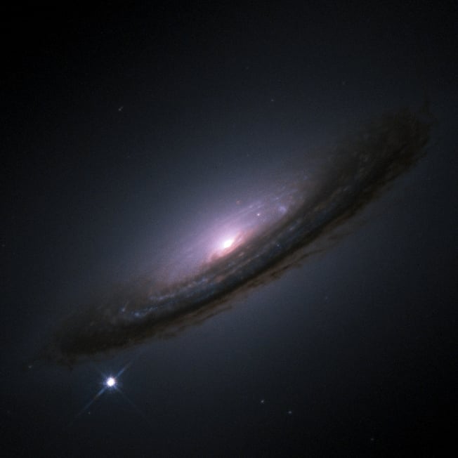 NGC1994D marked the violent death of a massive star. New research reveals that rotation in these final moments is far less predictable than previously thought (Credit : NASA/ESA)