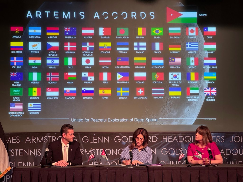 Artemis Accords Jordan
