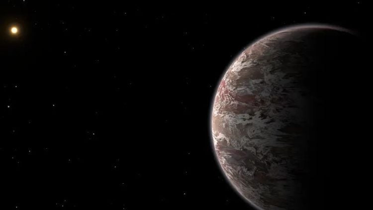 Artist's rendition of Eps Ind Ab. (Credit: E. C. Matthews, MPIA / T. Müller, HdA)