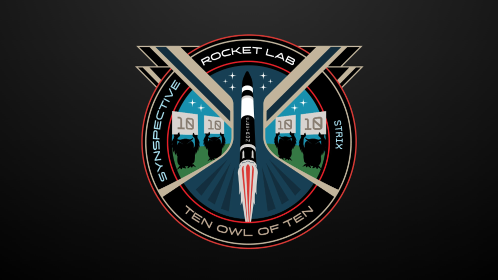 The patch for Rocket Lab's 
