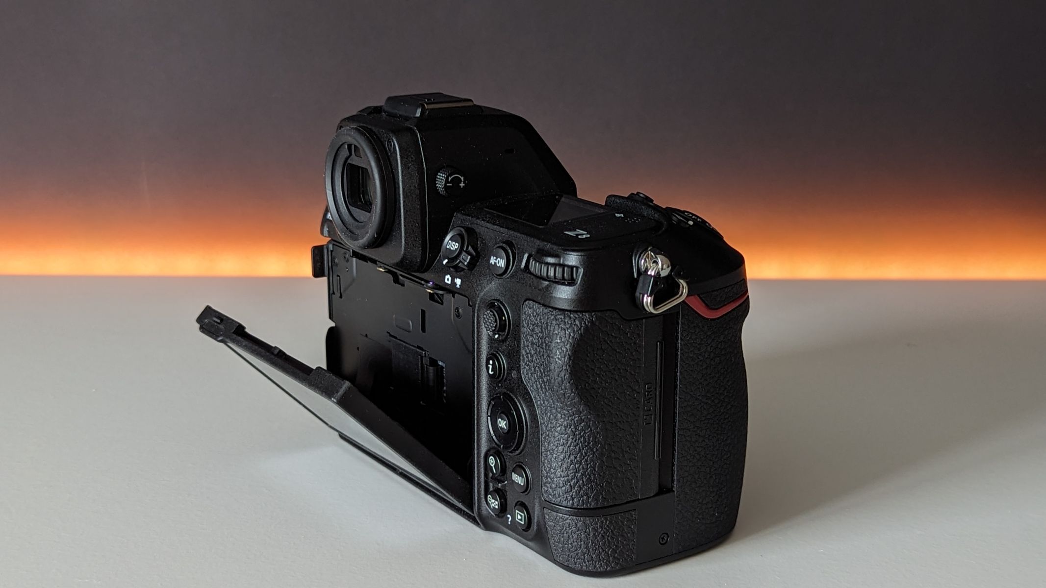 Nikon Z8 on a white table