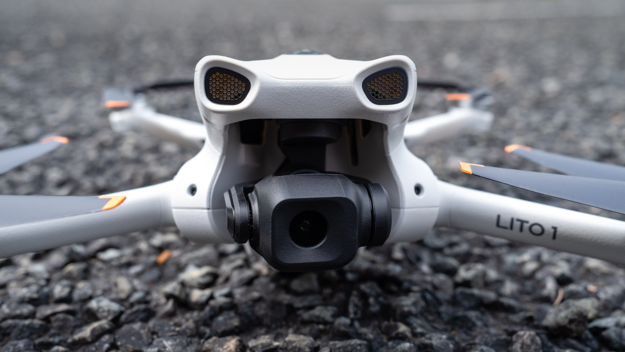 DJI Lito 1 camera and gimbal close up
