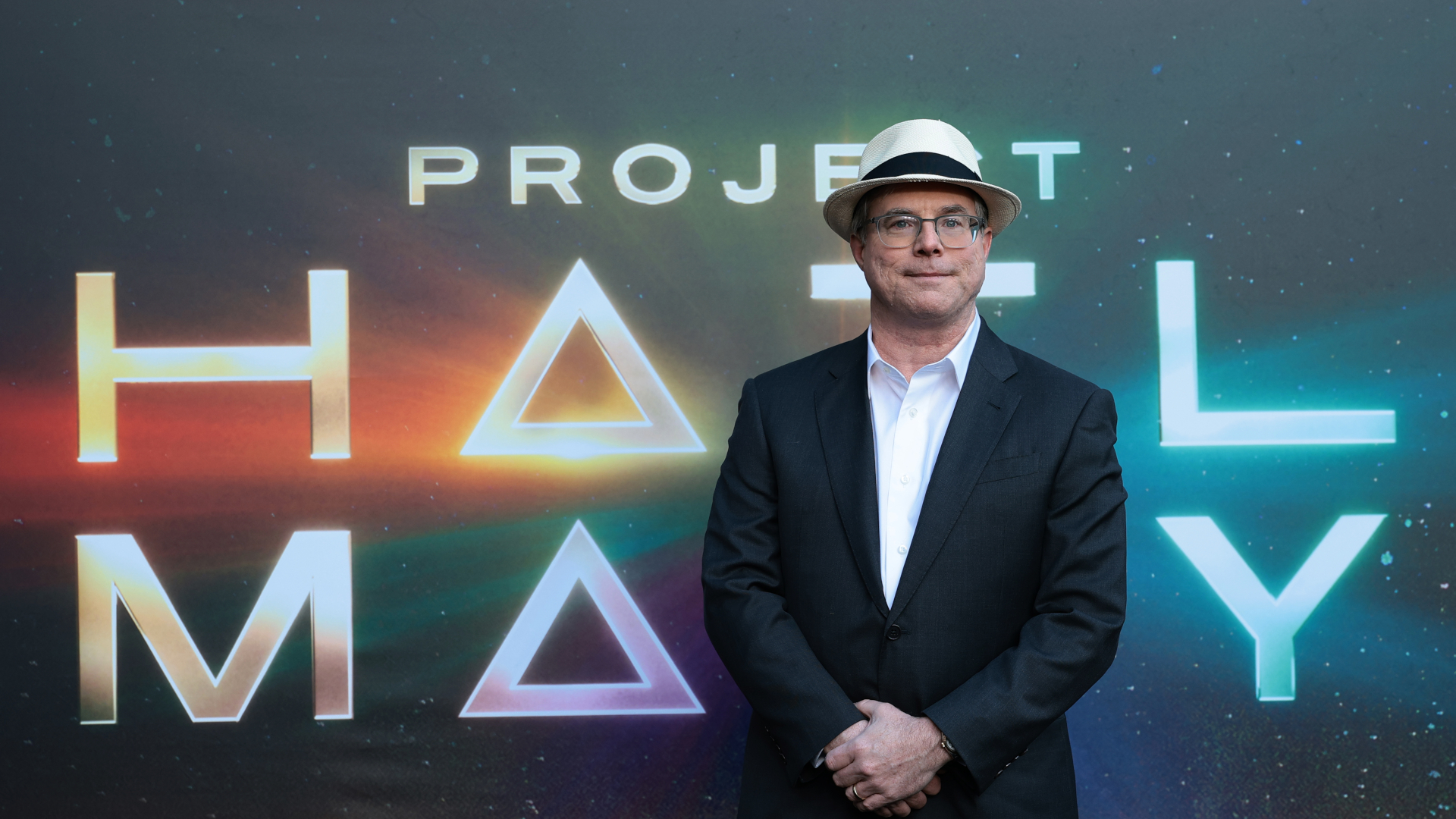 Andy Weir attends "Project Hail Mary" New York premiere at Lincoln Center on March 18, 2026 in New York City