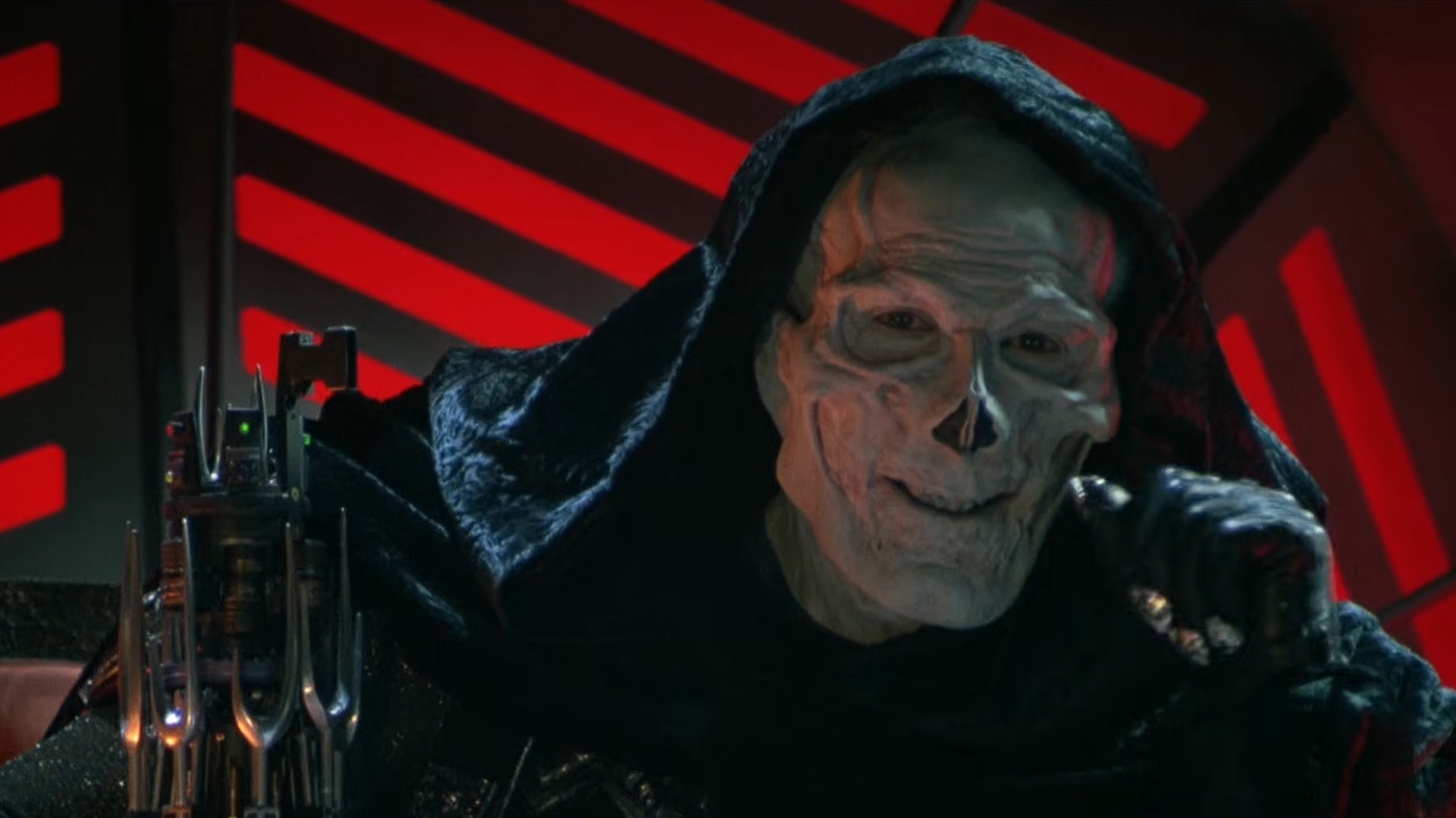 Screenshot from the 1987 science fantasy movie "Masters of the Universe".