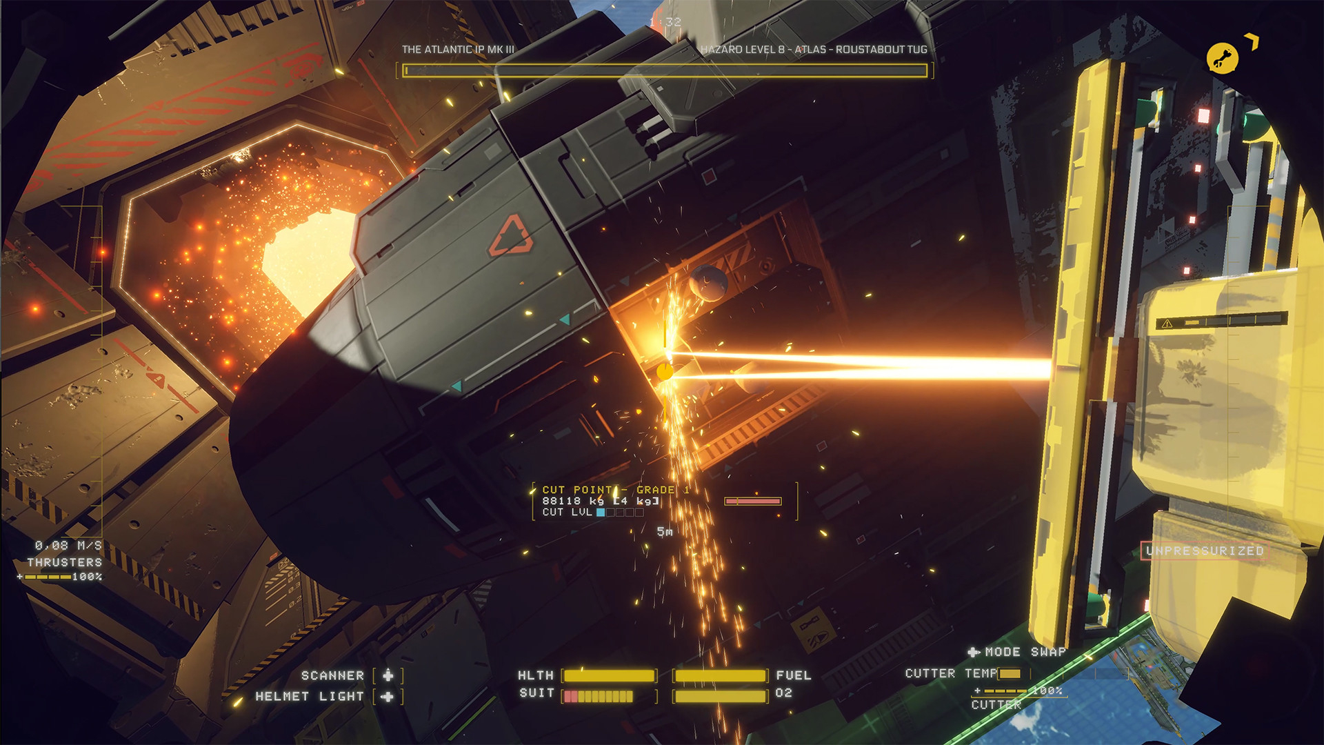 Screenshot from the 2020 space video game 