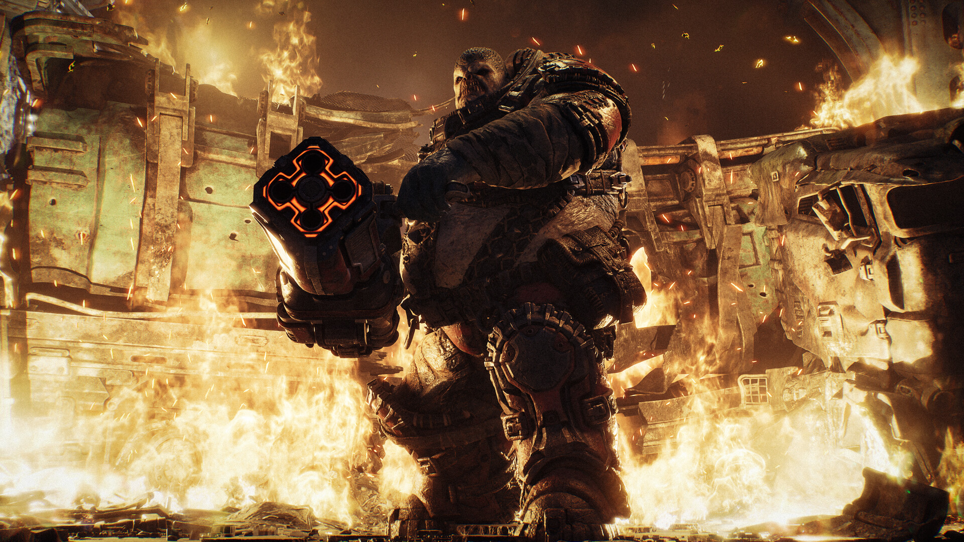 Screenshot from Gears of War: E-Day.