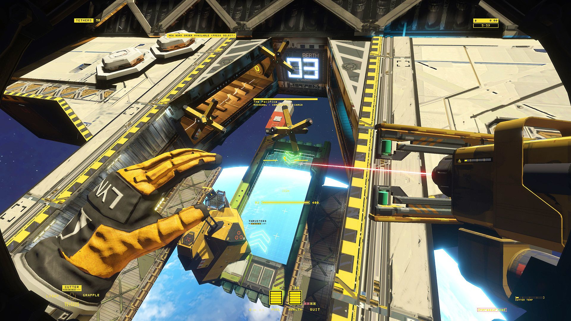 Screenshot from the 2020 space video game 