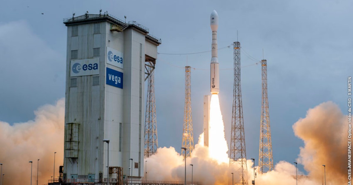 Vega c vv21 liftoff 13 july 2022