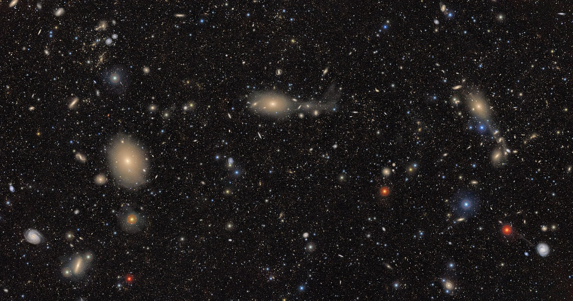 The southern portion of the Virgo Cluster as imaged by the Vera C. Rubin Observatory in very high resolution, taken on June 5, 2025. Credit: NOIRLab/Vera C. Rubin Observatory
