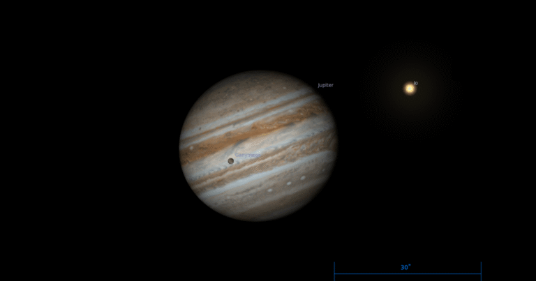 Jupiter closeup