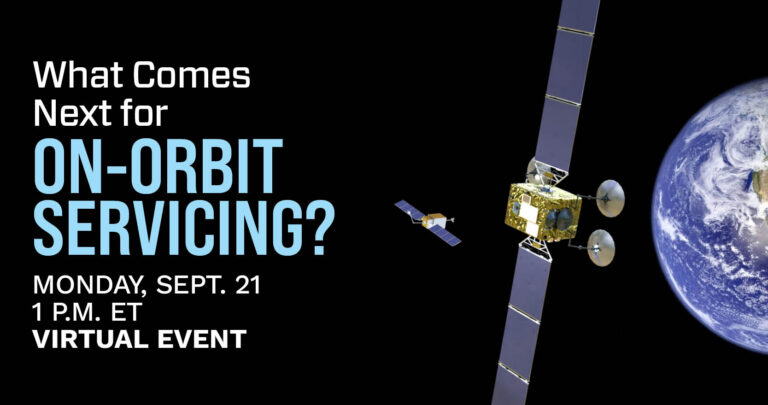 On orbit servicing virtual event spacenews 1200 633