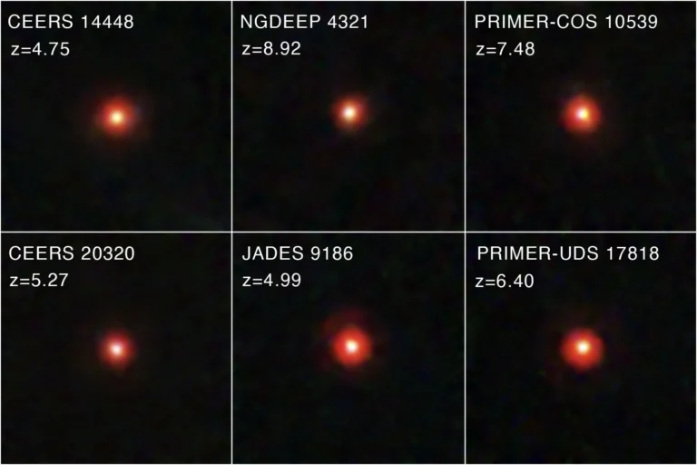 Little Red Dots are extremely compact objects recently observed by NASA's James Webb Space Telescope. Credit: NASA
