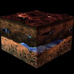 Artist's impression of water under the Martian surface. Credit: ESA/Medialab