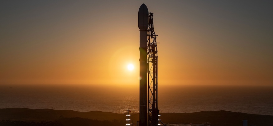 20251007 falcon 9 sunset