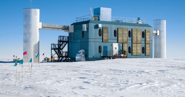 Icecube neutrino observatory in 2023 02