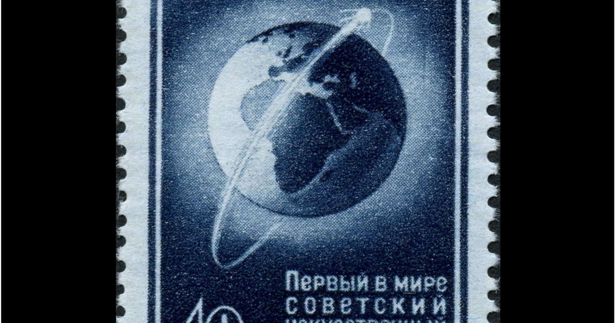 Sputnik stamp