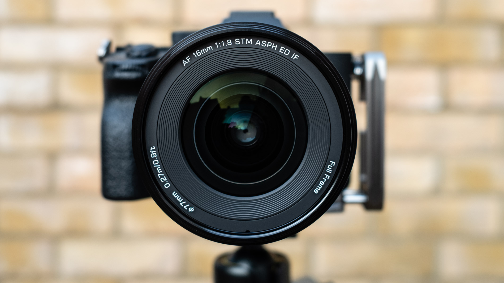 Viltrox AF 16mm f/1.8 FE front view