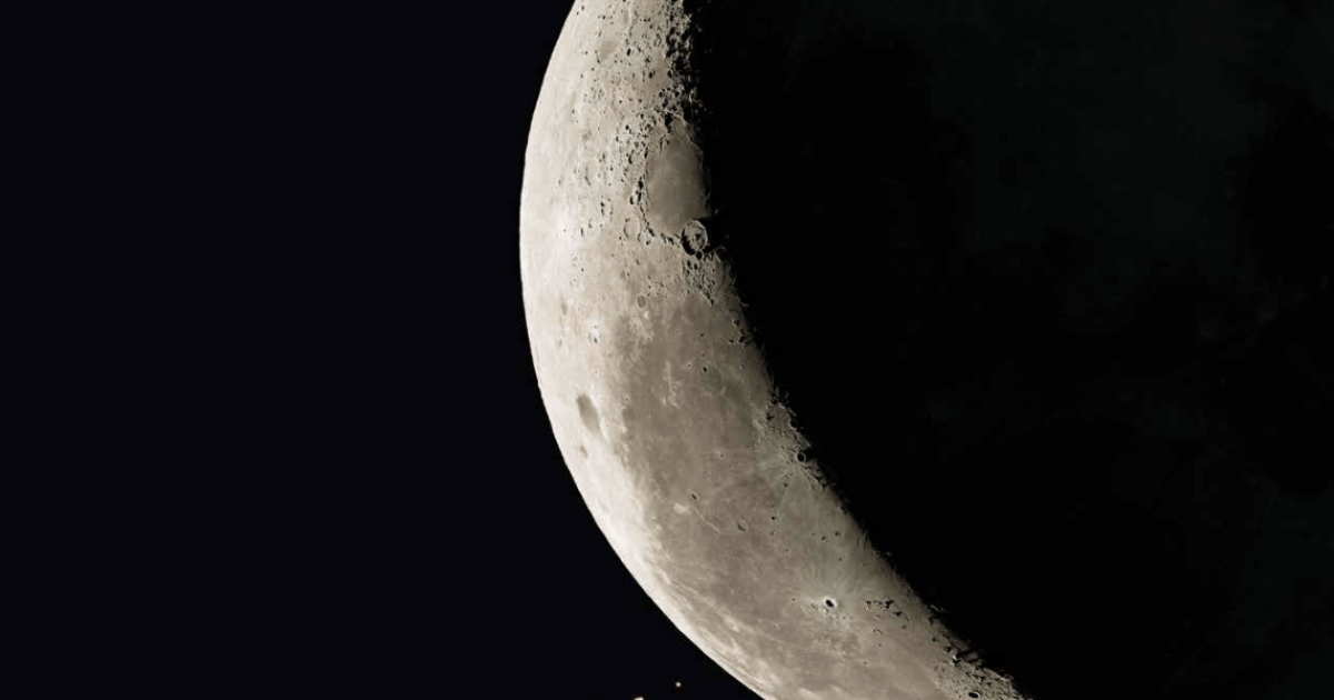 Jupiter moon clean wide