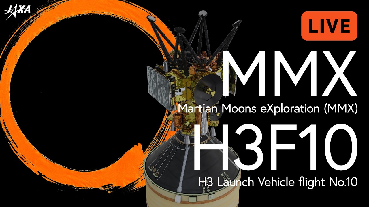 Launch live streaming of Martian Moons eXploration (MMX)/H3 Launch Vehicle flight No.10(English) - YouTube